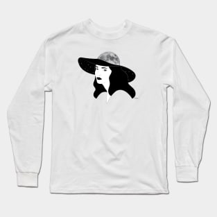 Lady Of The Night Long Sleeve T-Shirt